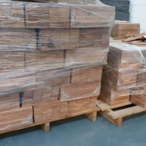 Afromosia Industrial Parquet