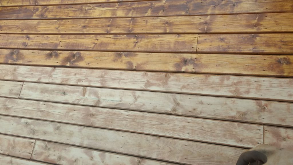 Pressure treated wood