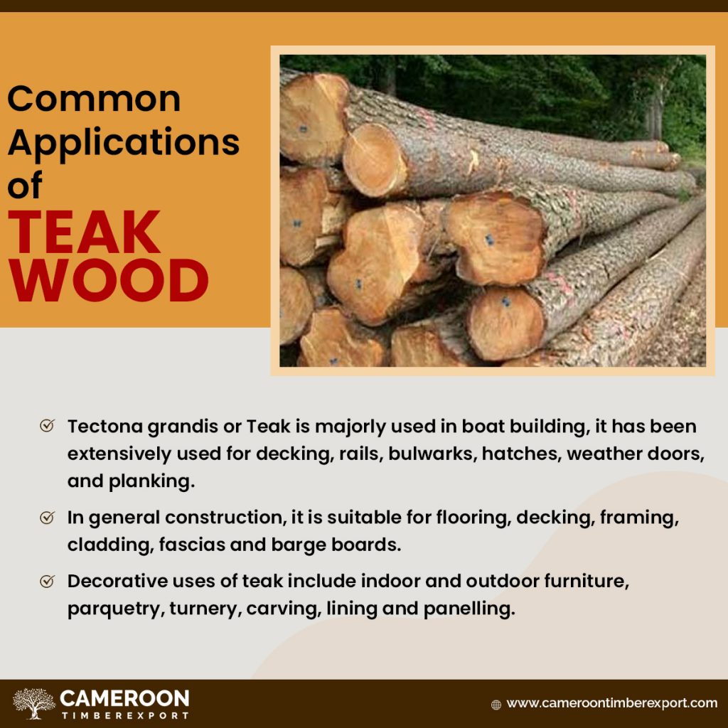 uses of teak wood